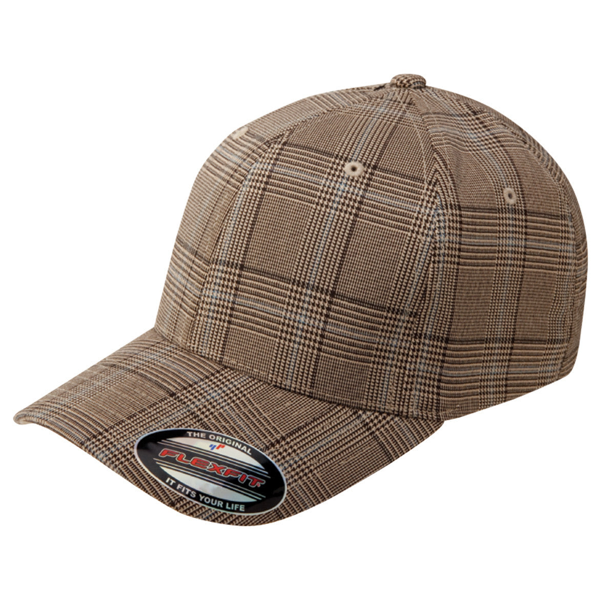 Flexfit Glen Check Say Just – Cap Hats