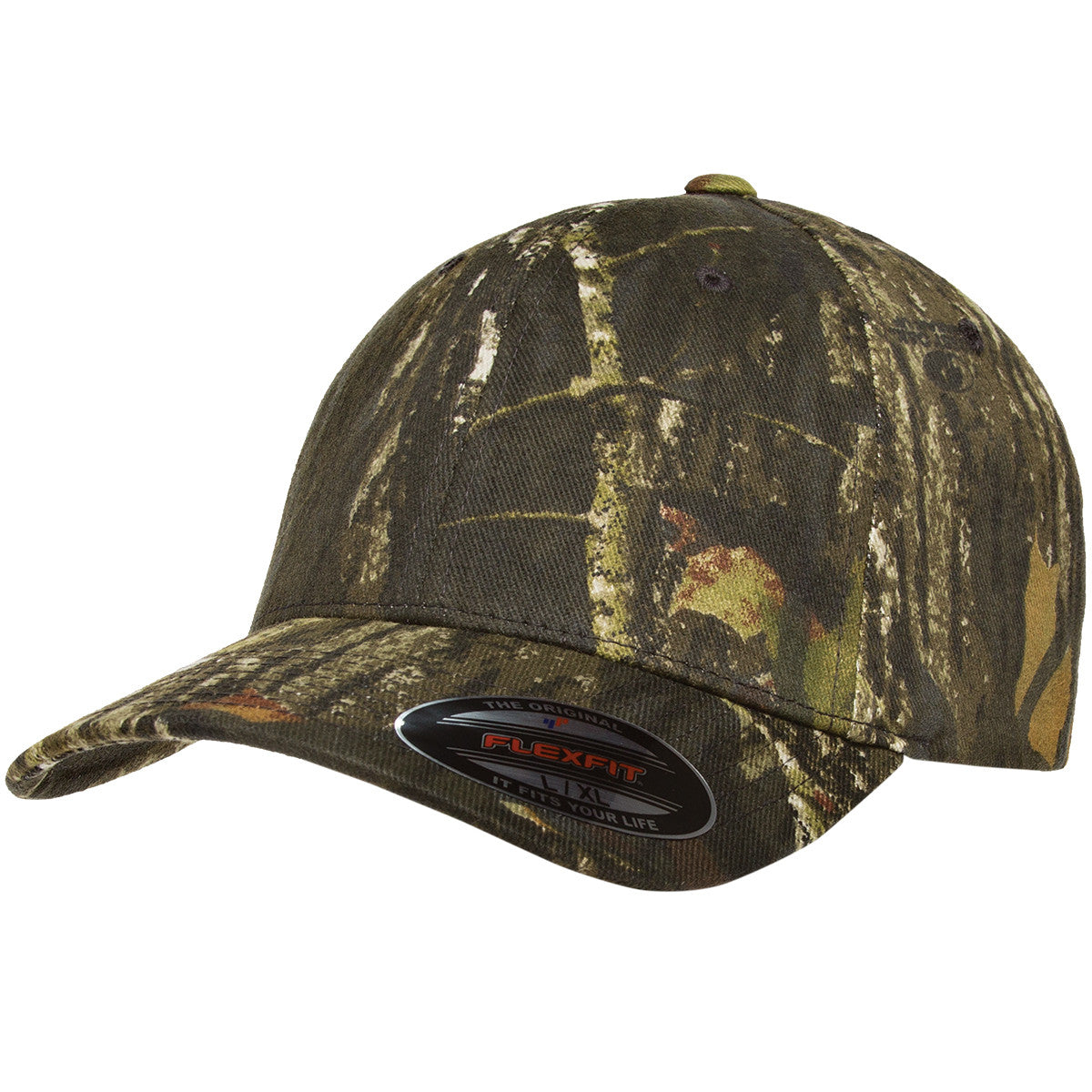FLEXFIT Mossy Oak Infinity Camo Hats NEW Fitted Camouflage Cap S