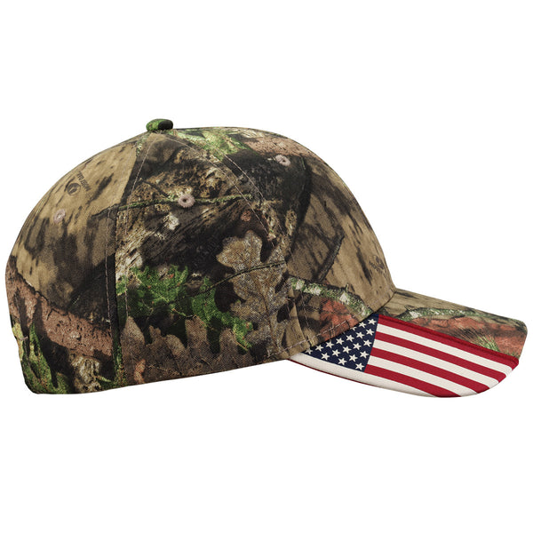 Outdoor Cap American Flag Hat - Realtree Xtra