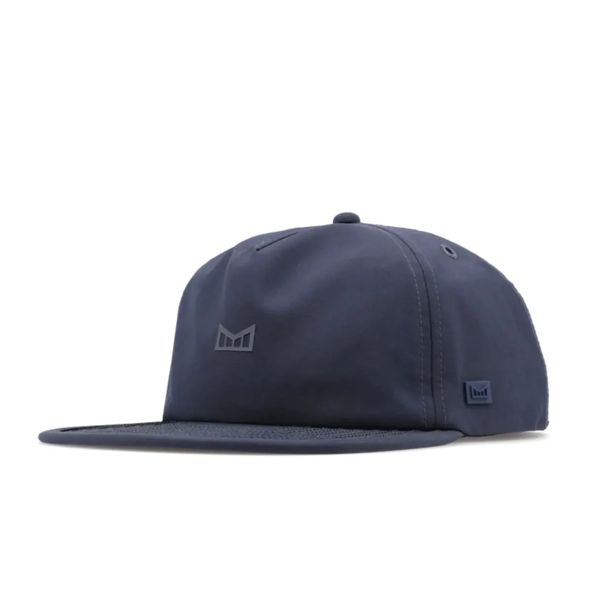 Melin Eagle HYDRO hat in navy, side profile view