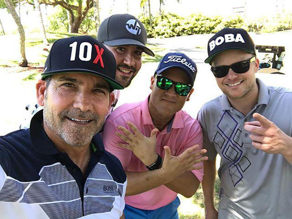 Grant Cardone and Jarrod Glandt Hats