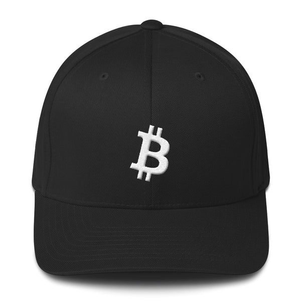 Bitcoin Flexfit Baseball Structured Twill Cap